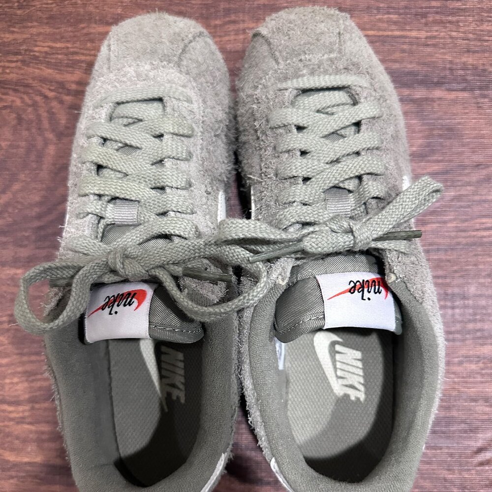 Nike Cortez Vintage Suede Green Women's Size 7 - Picture 16 of 16